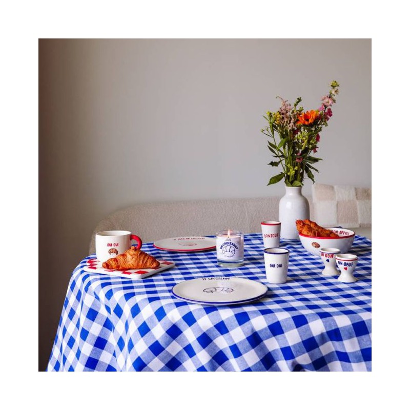 Bougie parfumée gourmande illustrée – ambiance italienne & française | Lucie in the R, Atelier Pistache