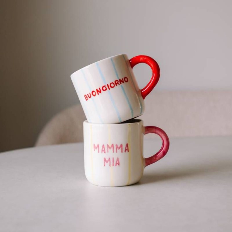 Mug à message coloré Atelier Pistache – mug joyeux et original | Lucie in the R