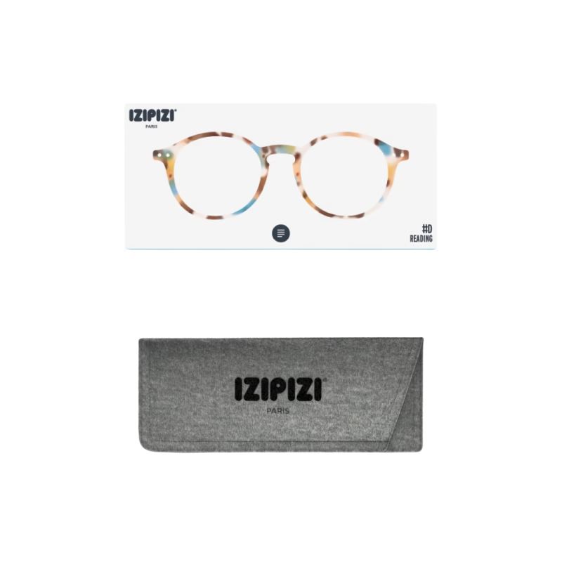 Lunettes de lecture D IZIPIZI – Blue Tortoise, Light Tortoise, Tortoise & Cherry Red | +1/+1.5/+2/+2.5