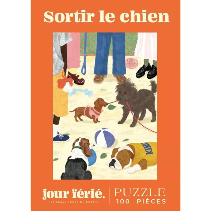 Puzzle 100 pièces Jour Férié – Mini puzzle éco-conçu Made in France
