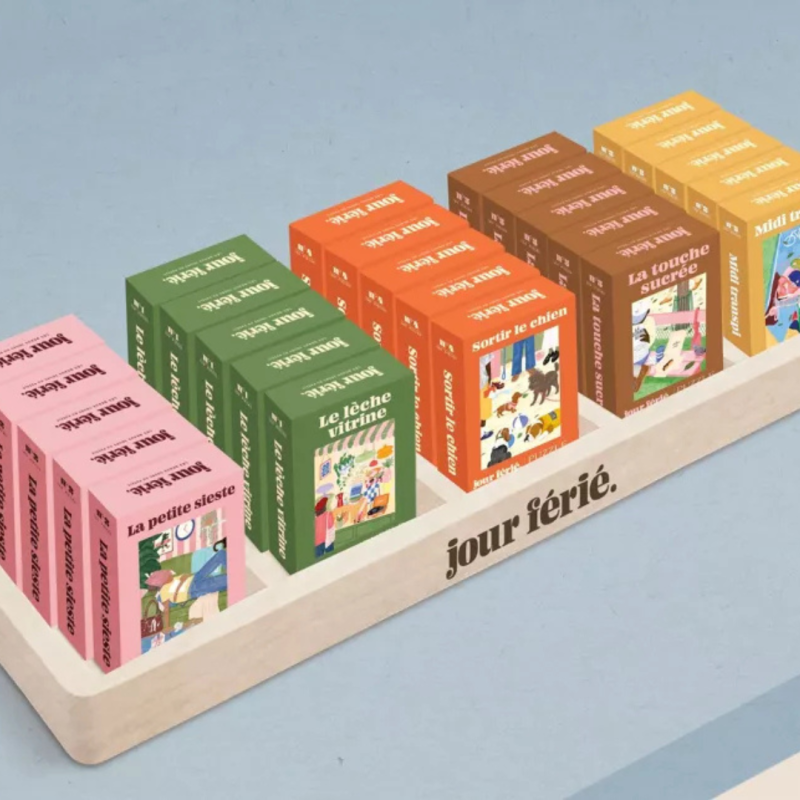 Puzzle 100 pièces Jour Férié – Mini puzzle éco-conçu Made in France