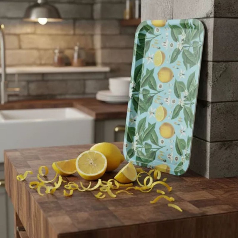 Plateau Cacao décoratif & utilitaire – Coco&Co | Plateau bois stratifié