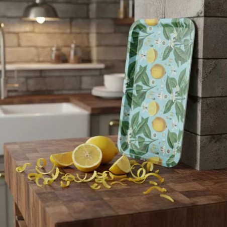 Plateau Cacao décoratif & utilitaire – Coco&Co | Plateau bois stratifié