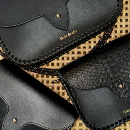 Sac West Craie Studio – Sac cuir structuré artisanal