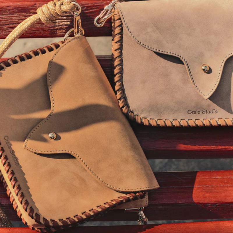 Sac West Craie Studio – Sac cuir structuré artisanal