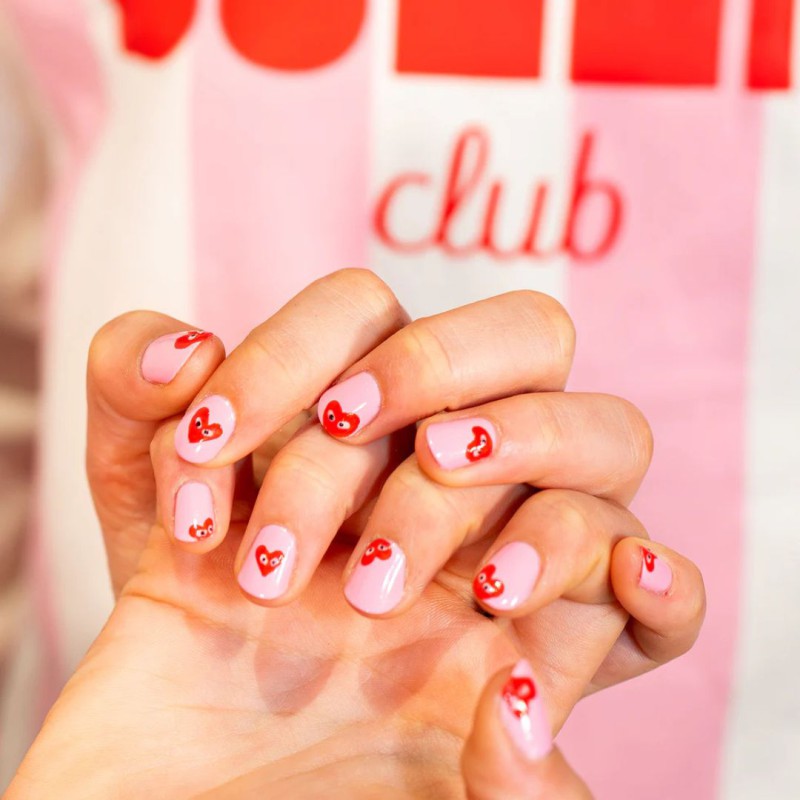 Kit Vernis 2-en-1 Noël – Yaka Paris, Manucure Facile et Brillante