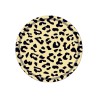 Plateau Léopard Rond « le Classique » – Plateau déco en bois stratifié | Coco&Co