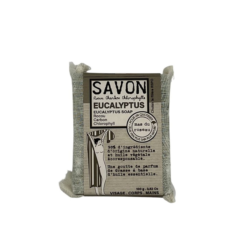 Mas du Roseau - Savon infusé - Eucalyptus