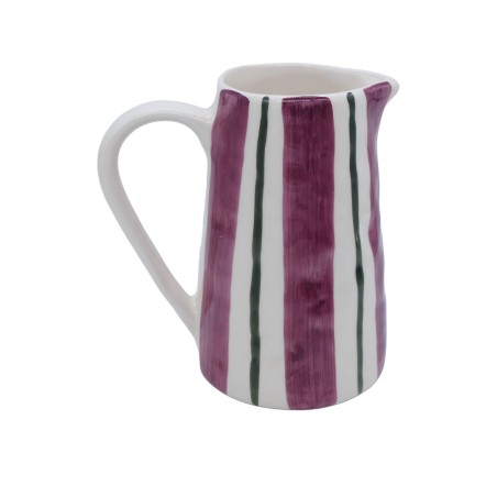 Pichet en céramique prune Linear Duro Design | Lucie in the R