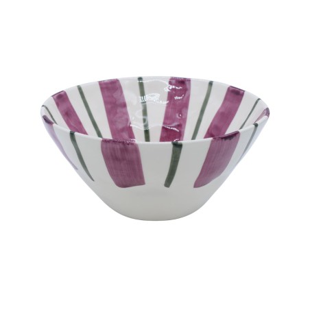 Bol petit-déjeuner Linear prune– Duro Ceramics | Lucie in the R