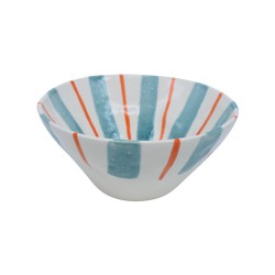 Bol petit-déjeuner Linear Turuqoise Mare – Duro Ceramics | Lucie in the R