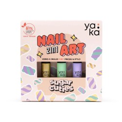 Kit Vernis 2-en-1 Noël – Yaka Paris, Manucure Facile et Brillante