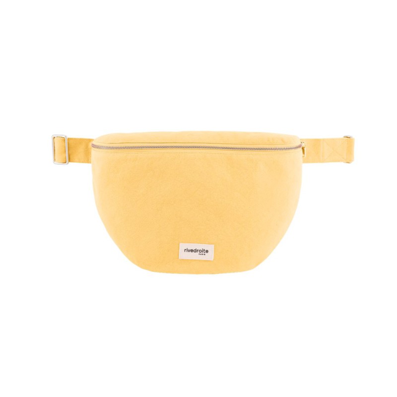 Custine XL – Sac banane coton recyclé – Rive Droite - Sunny Jelly Yellow