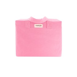 Sac 24 heures Célestins Indigo Blue – Rive Droite | Sac week-end en coton recyclé durable - Candy Pink