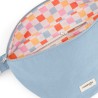 Custine XL – Sac banane coton recyclé – Rive Droite - Ice Pop Blue