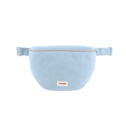 Custine XL – Sac banane coton recyclé – Rive Droite - Ice Pop Blue