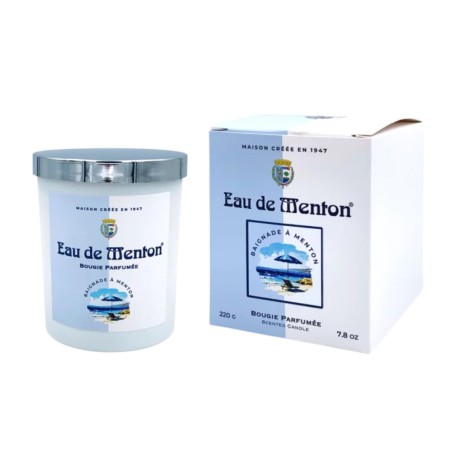Bougie artisanale Baignade à Menton 220 g – Prestige de Menton | Lucie in the R