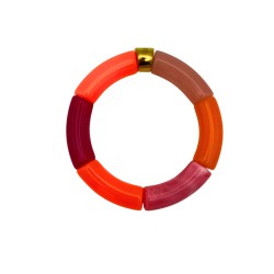 Bracelet Pipoca – Bijou résine ou acrylique & acier doré à l'or fin – Parabaya | Lucie in the R