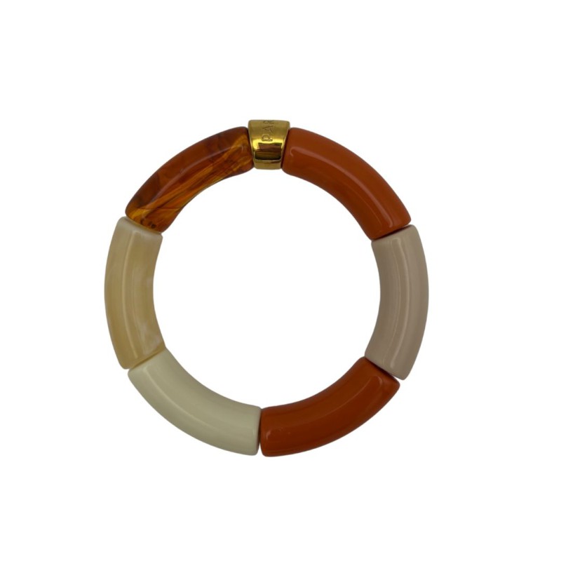 Bracelet Pipoca – Bijou résine ou acrylique & acier doré à l'or fin – Parabaya | Lucie in the R