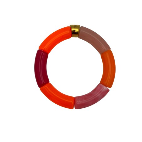 Bracelet Pipoca – Bijou résine ou acrylique & acier doré à l'or fin – Parabaya | Lucie in the R