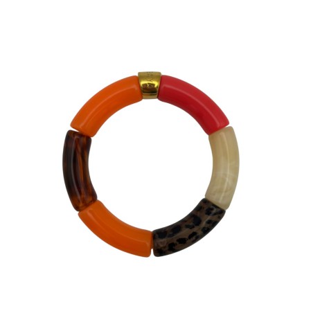 Bracelet Pipoca – Bijou résine ou acrylique & acier doré à l'or fin – Parabaya | Lucie in the R