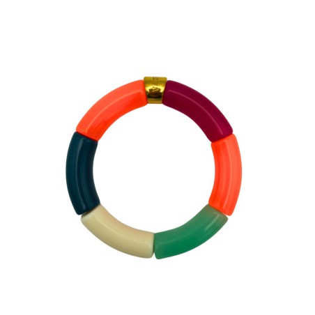 Bracelet Pipoca – Bijou résine ou acrylique & acier doré à l'or fin – Parabaya | Lucie in the R