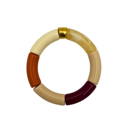 Bracelet Pipoca – Bijou résine ou acrylique & acier doré à l'or fin – Parabaya | Lucie in the R