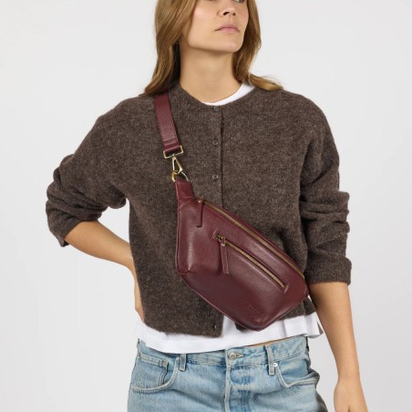 Drew Bum Bag O My Bag – Banane cuir éthique & 2 sangles