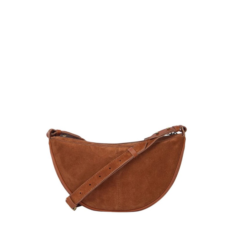 Leo O My Bag Sand – Sac cuir grainé éthique avec anse torsadée