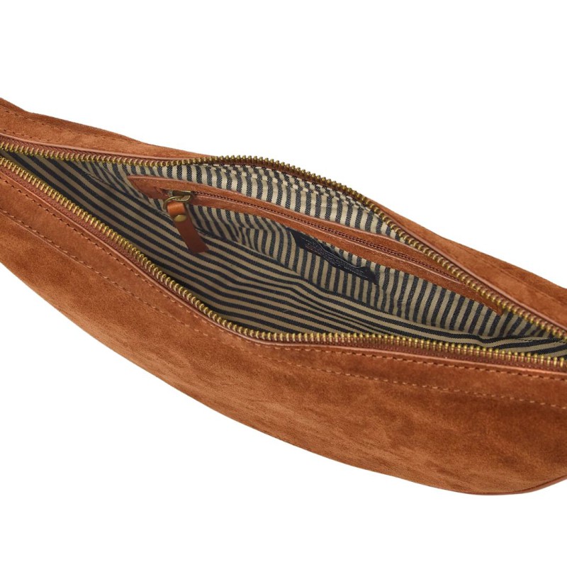 Leo O My Bag Sand – Sac cuir grainé éthique avec anse torsadée