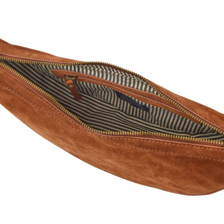 Leo O My Bag Sand – Sac cuir grainé éthique avec anse torsadée