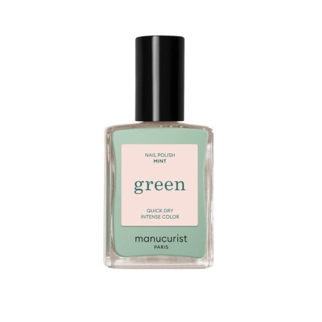 Vernis GREEN Manucurist – Couleur naturelle & formule clean à base de plantes - Mint