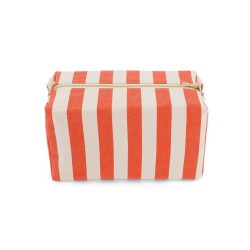 Trousse de toilette Vic Rose in April – 26 × 13 × 12 cm, coton enduit | Lucie in the R