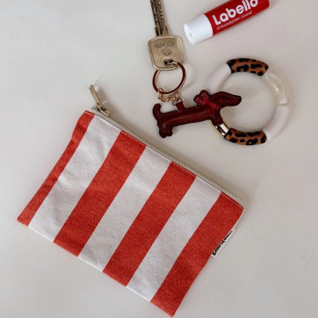 Porte‑monnaie Marie Rose in April – Coton OEKO‑TEX, compact et résistant | Lucie in the R