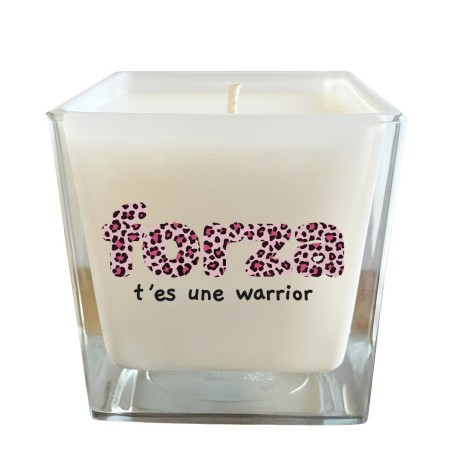 Bougie message « Forza Warrior » – Tout est dit - Lucie in the R