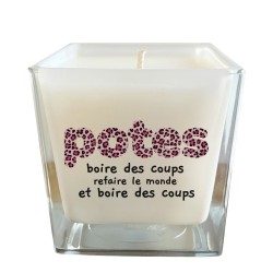 Bougie message « Apéro potes » – Tout est dit - Lucie in the R