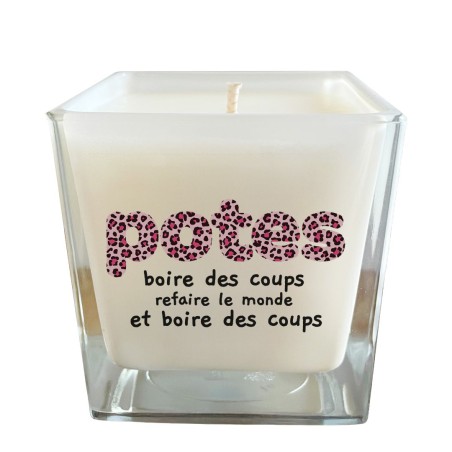 Bougie message « Apéro potes » – Tout est dit - Lucie in the R