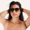 Charly Therapy - Lunettes solaires à monture ronde recyclée - Charly caramel