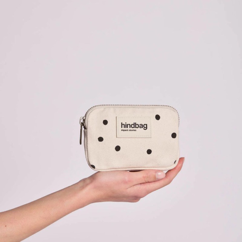 Porte-monnaie Lili – Hindbag | Coton Bio & Éthique