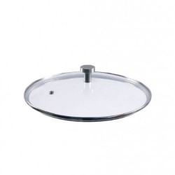Couvercle Cookut 20 cm – Verre & Inox – Avec poignée | Accessoire casserole