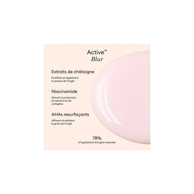 Active Blur Manucurist — Vernis soin effet flouté naturel