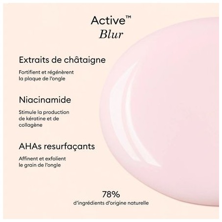 Active Blur Manucurist — Vernis soin effet flouté naturel