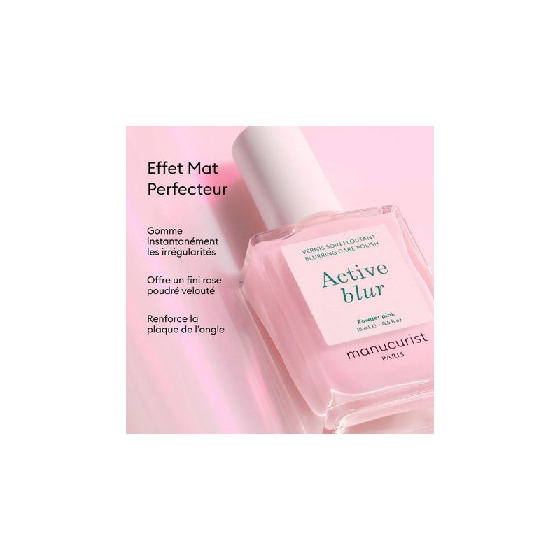 Active Blur Manucurist — Vernis soin effet flouté naturel