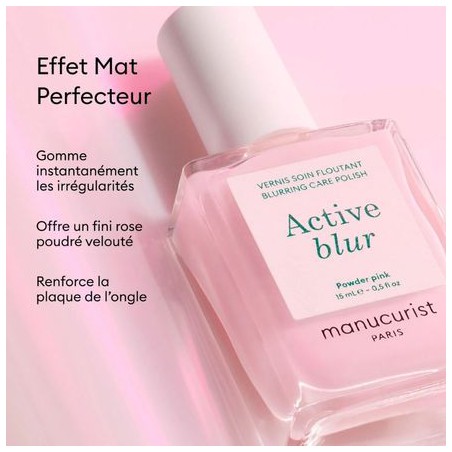 Active Blur Manucurist — Vernis soin effet flouté naturel