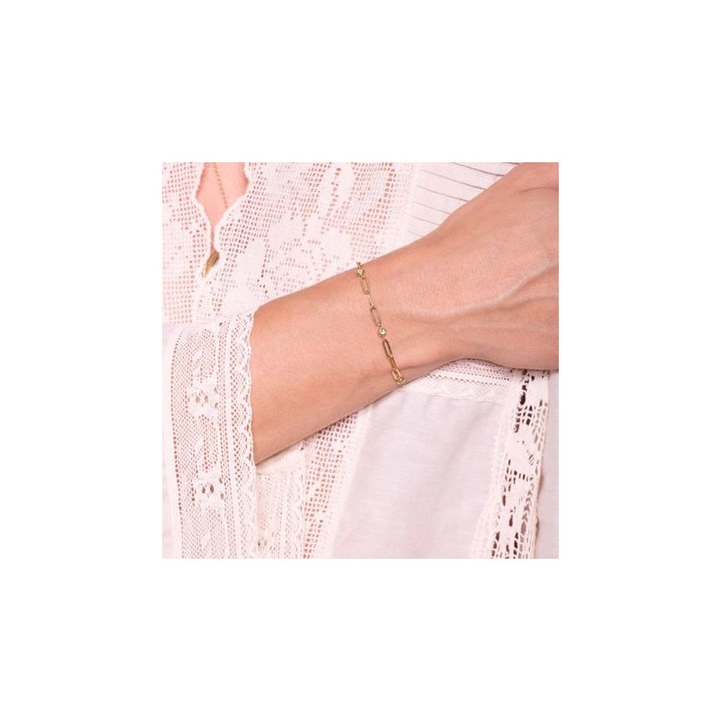 Bracelet Sean By Garance — collier fin moderne ajusté