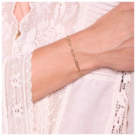 Bracelet Sean By Garance — collier fin moderne ajusté