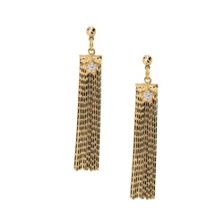 Boucles d’oreilles Taki By Garance — boucles pendantes dorées