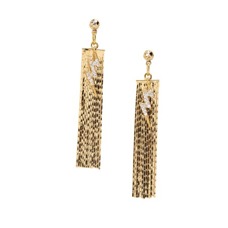 Boucles d’oreilles Taki By Garance — boucles pendantes dorées