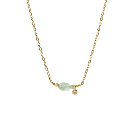 Collier Aime Jaune – Collier fin & raffiné en doré | By Garance