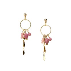 Boucles d’oreilles Baia By Garance — boucles pendantes dorées